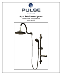 Voir le document Pulse-showerspas 1019 Aqua Rain Manuel d'utilisateur